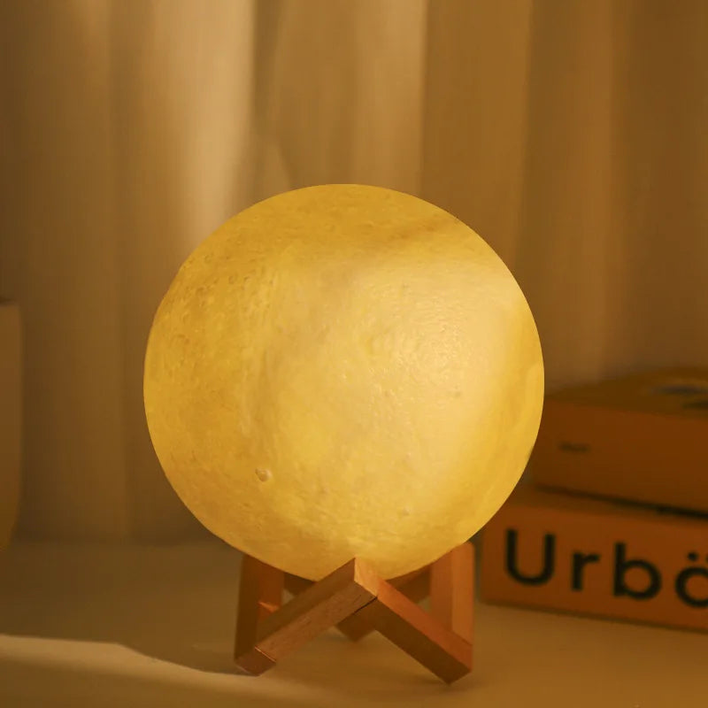 Warm Moon Light Lamp - Cozy Room Decor & Birthday Gift